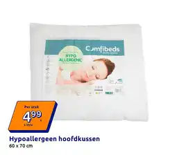 Action Hypoallergeen hoofdkussen aanbieding
