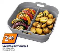 Action Löwenthal airfryermand aanbieding