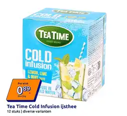 Action Tea Time Cold Infusion ijs thee aanbieding