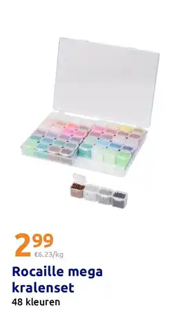 Action Rocaille mega kralenset aanbieding