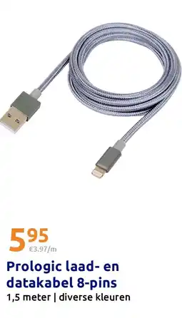 Action Prologic laad- en datakabel 8-pins aanbieding
