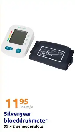 Action Silvergear bloeddrukmeter aanbieding