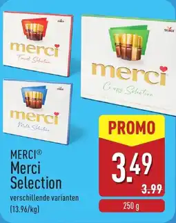 ALDI Merci Selection aanbieding