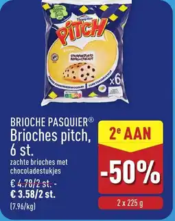 ALDI Brioche Pasquier Brioches pitch aanbieding