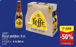ALDI Leffe Blond abdijbier aanbieding