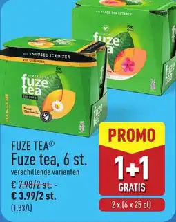 ALDI Fuze tea aanbieding