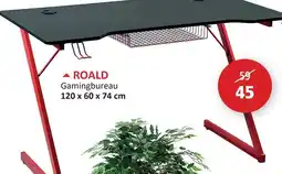 Weba Roald gamingbureau aanbieding