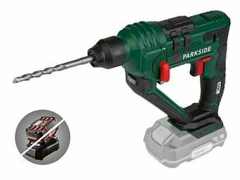 PARKSIDE® Accuboorhamer met SDS-plus »PABH 20-Li B2«, 20 V