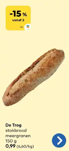 Bio Planet De Trog stokbrood aanbieding