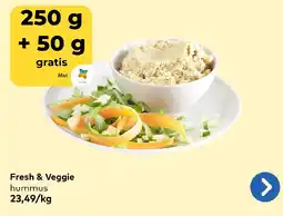 Bio Planet Fresh & Veggie hummus aanbieding