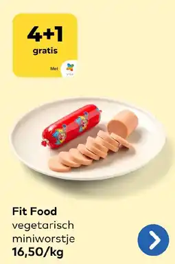 Bio Planet Fit Food vegetarisch miniworstje aanbieding