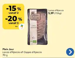 Bio Planet Plein Jour Lonzo d'Ajaccio aanbieding