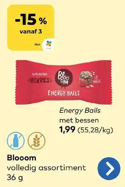 Bio Planet Energy balls met bessen aanbieding