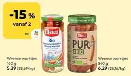 Bio Planet Weense worstjes aanbieding