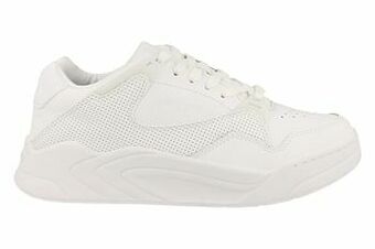 Berca Shoes Lacoste Veterschoen Dames Court Slam Chunky - Wit aanbieding