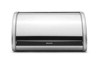 Makro Brabantia Broodtrommel met schuifdeksel ’Medium’ matt steel aanbieding