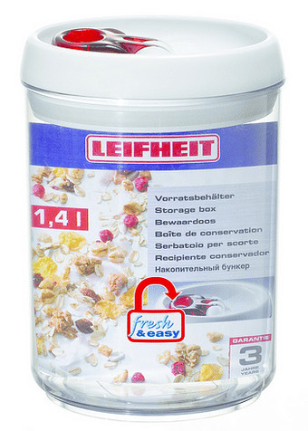 Makro Leifheit Fresh & Easy Voorraaddozen 1,4 l aanbieding