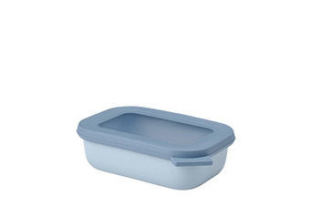 Makro Mepal Multischaal rechthoekig Cirqula 500 ml lichtblauw aanbieding