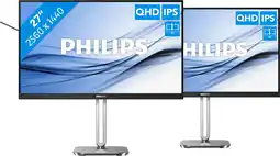 Coolblue Phillips 27B2G5500/00 Duo Pack aanbieding