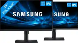 Coolblue Samsung Essential S4 LS24D402GAUXEN Lot de 2 aanbieding