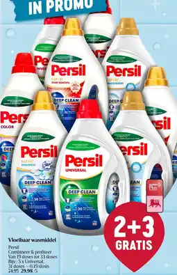 Delhaize Vloeibaar wasmiddel Persil aanbieding