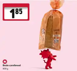 Delhaize Bruin carrébrood aanbieding