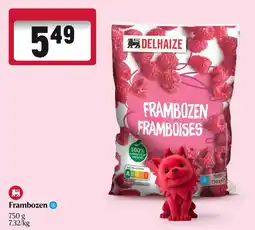 Delhaize Frambozen aanbieding