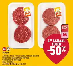 Delhaize Burger aanbieding
