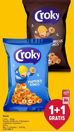 Delhaize Croky Rings aanbieding