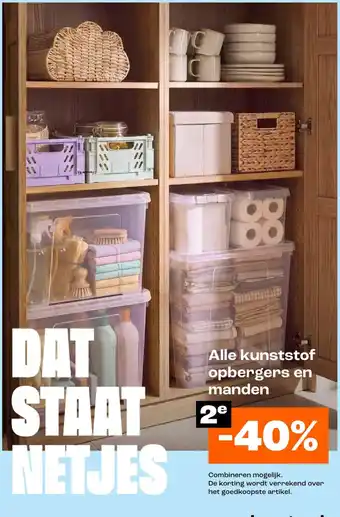 Alle kunststof opbergers en manden