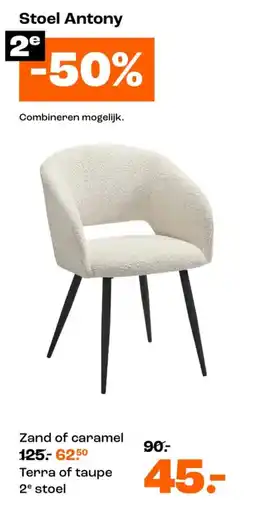 Kwantum Stoel Antony aanbieding
