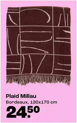 Kwantum Plaid Millau aanbieding