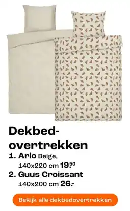 Kwantum Dekbedovertrekken aanbieding