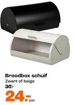 Kwantum Broodbox schuif aanbieding