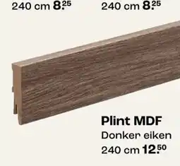 Kwantum Plint MDF aanbieding