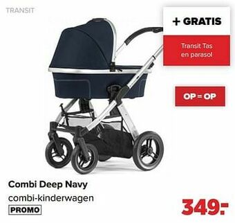 Baby-Dump Combi deep navy aanbieding
