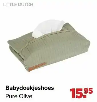Babydoekjeshoes pure olive