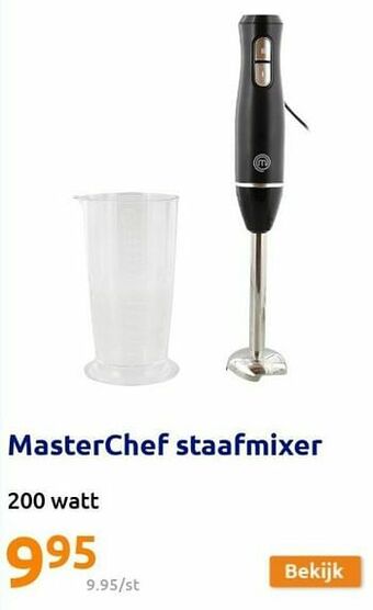 Action Masterchef staafmixer aanbieding