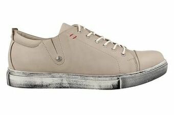 Berca Shoes Andrea Conti Veterschoen Dames Comfort - Beige aanbieding