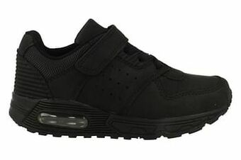 Berca Shoes Sprox Sneaker Laag Jongens Maat 28/34 Trend Clean Black - Zwart aanbieding