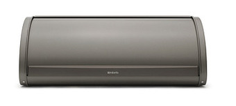 Makro Brabantia Broodtrommel met schuifdeksel platinum aanbieding