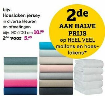 Leen Bakker Hoeslaken jersey aanbieding