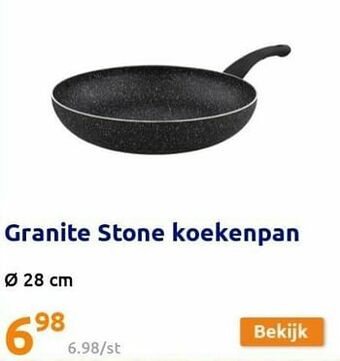 Action Granite stone koekenpan aanbieding