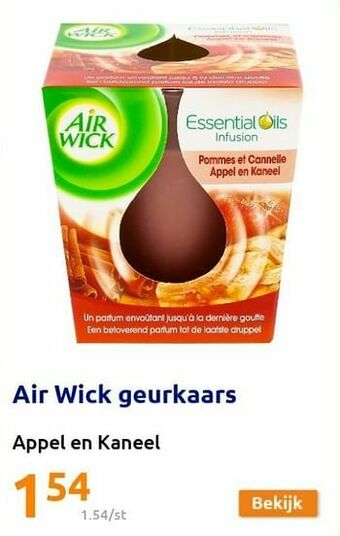 Action Air wick geurkaars aanbieding