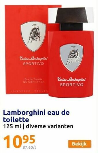 Action Lamborghini eau de toilette aanbieding