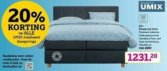 Leen Bakker Boxspring umix aanbieding
