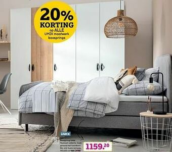 Leen Bakker Boxspring umix aanbieding