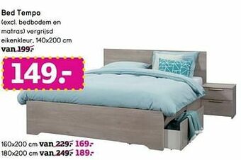 Leen Bakker Bed tempo aanbieding