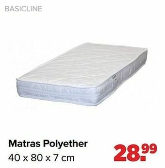 Baby-Dump Matras polyether aanbieding