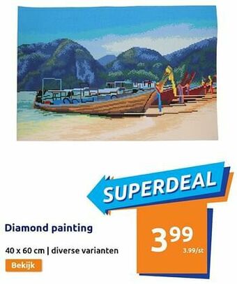 Action Diamond painting aanbieding